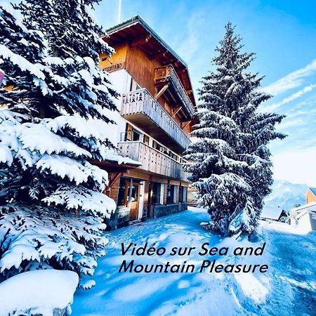 Chalet Alpe D'Huez 1850-Sea And Mountain Pleasure Avec 2 Appartements- 1 Appartement 3 Chambres 8 Couchages - 3 Salles D'Eau Et 1 Appartement 5 Chambres 12 Couchages 5 Salles D'Eau - Jacuzzi Et Sauna -Pieds Des Pistes Et Centre Kültér fotó