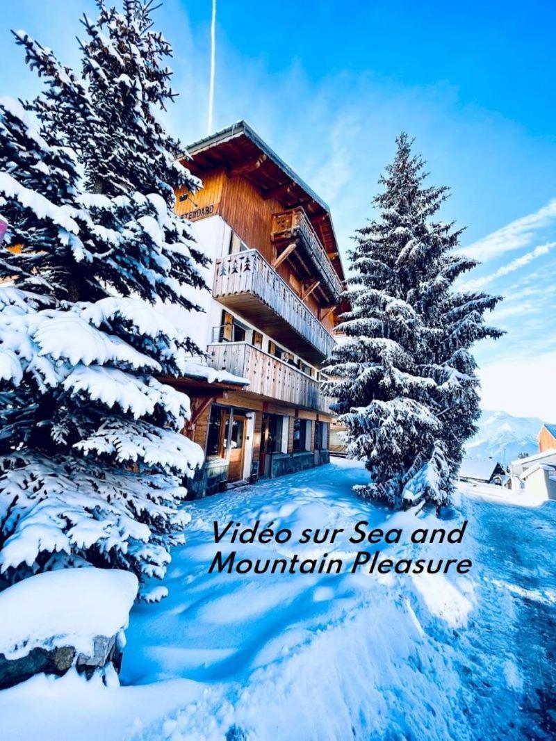 Chalet Alpe D'Huez 1850-Sea And Mountain Pleasure Avec 2 Appartements- 1 Appartement 3 Chambres 8 Couchages - 3 Salles D'Eau Et 1 Appartement 5 Chambres 12 Couchages 5 Salles D'Eau - Jacuzzi Et Sauna -Pieds Des Pistes Et Centre Kültér fotó
