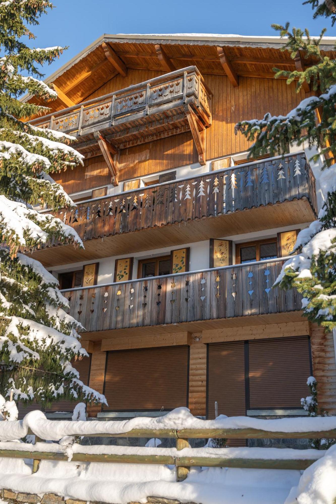 Chalet Alpe D'Huez 1850-Sea And Mountain Pleasure Avec 2 Appartements- 1 Appartement 3 Chambres 8 Couchages - 3 Salles D'Eau Et 1 Appartement 5 Chambres 12 Couchages 5 Salles D'Eau - Jacuzzi Et Sauna -Pieds Des Pistes Et Centre Kültér fotó