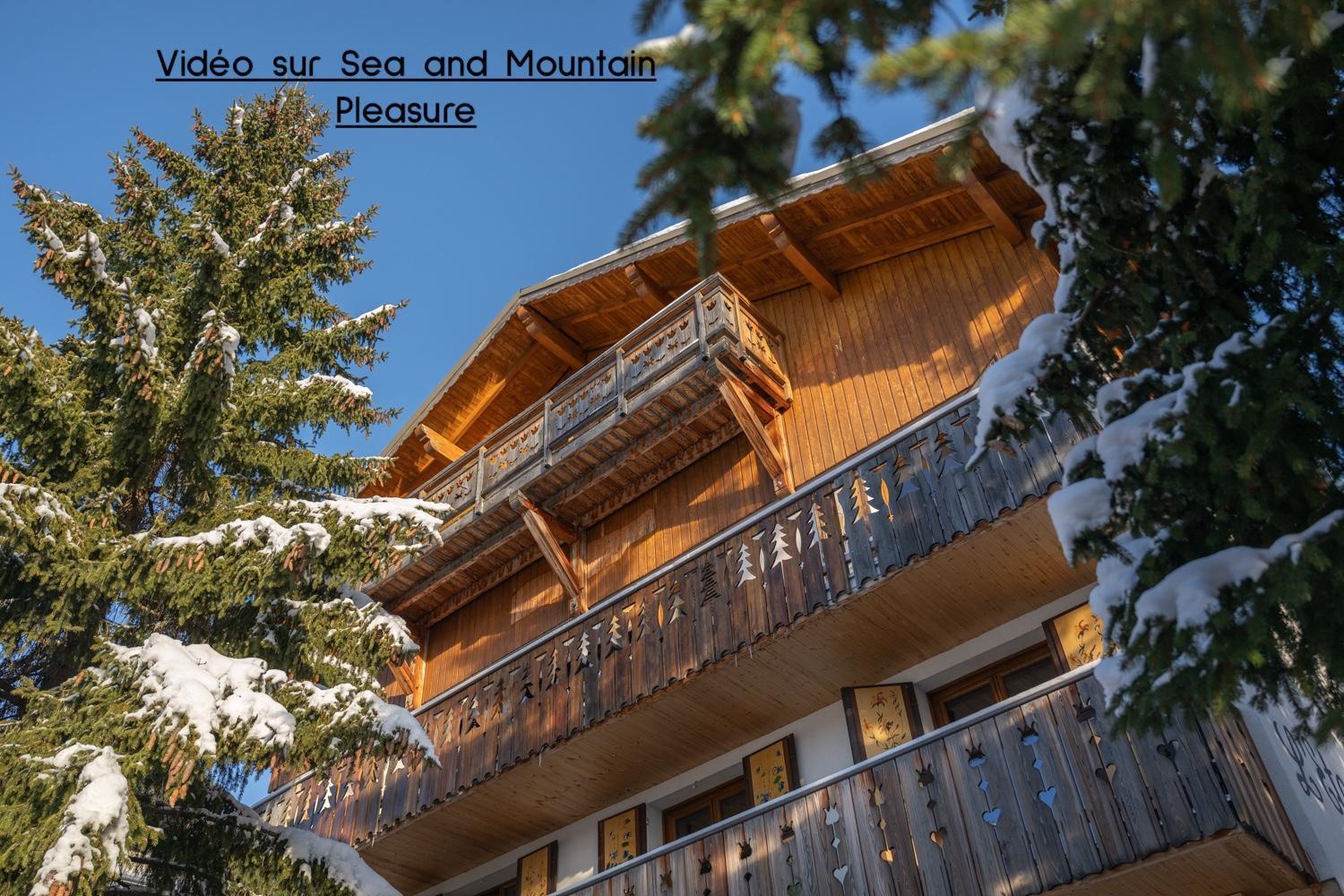 Chalet Alpe D'Huez 1850-Sea And Mountain Pleasure Avec 2 Appartements- 1 Appartement 3 Chambres 8 Couchages - 3 Salles D'Eau Et 1 Appartement 5 Chambres 12 Couchages 5 Salles D'Eau - Jacuzzi Et Sauna -Pieds Des Pistes Et Centre Kültér fotó